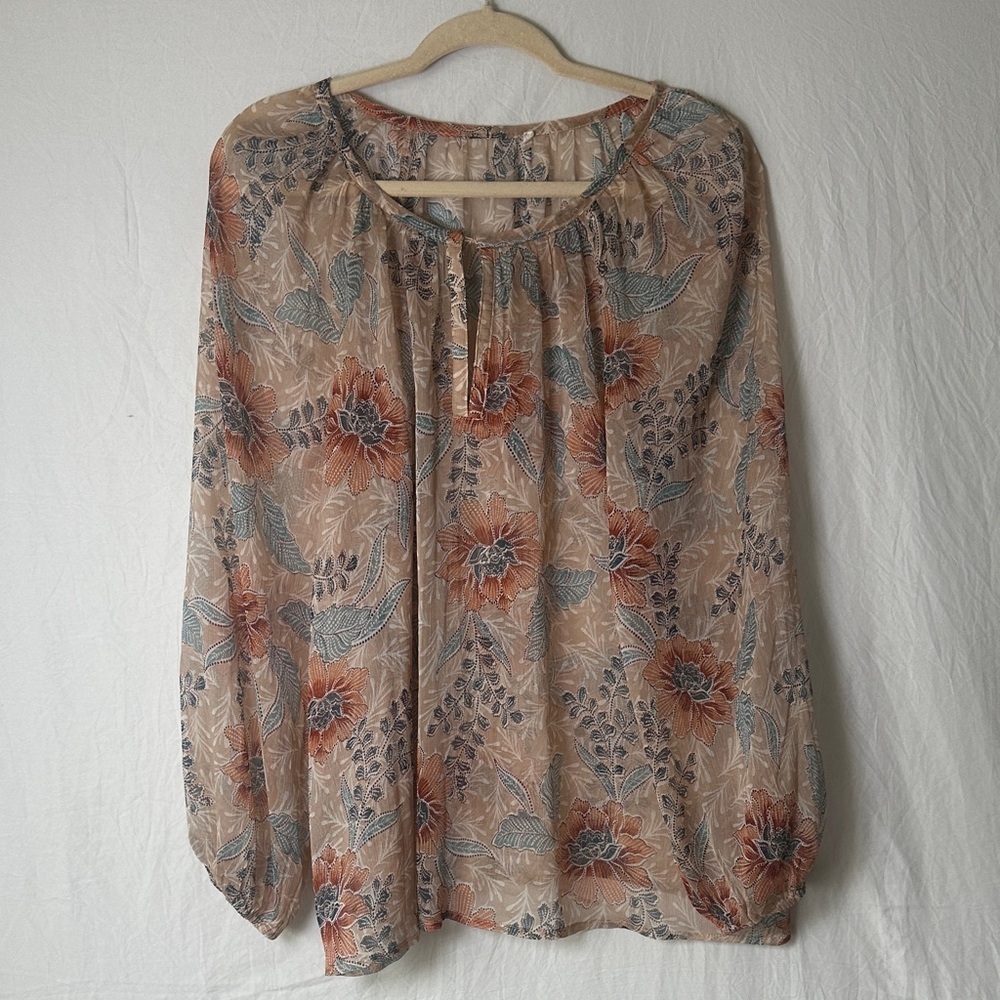 Floral Print Women's Top